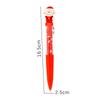 Cartoon Christmas Ballpoint Pen Cute Santa Claus Pen For Student Stationery Gift