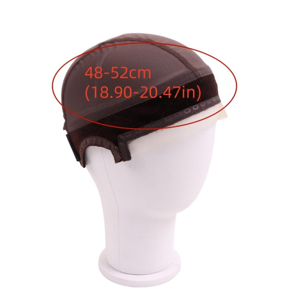 Verstellbare Lace Silikon Perückenkappe Samt Rutschfest Perückenkappen Grip zum Tragen von Perücken