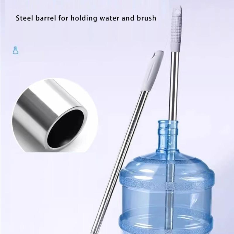 Durable Efficient Bottles Scrubber With Nonslip Grip Efficiently Cleans Tall Mugs Flasks And Hard To Reach Area