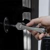 Key Organizers Titaniums Alloy Keychain Key Clip High Capacity Key Storage Device Pocket-Sized Key Holder Enduring