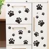 22Pcs/set Hot Vinyl Removable Wall Stickers Cat Dog Paws Refrigerator Decal Home Mural