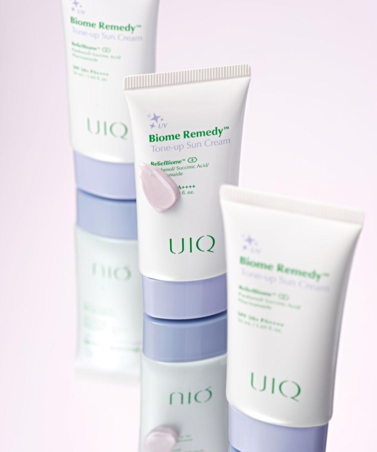 [2 Items] Biome Remedy Tone-Up Sun Cream Purple Double Special Set (50ml + 50ml)