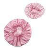 Mommy and Me Silk Hair Bonnet Reversible Soft Satin Sleeping Cap Sleeping Designer logo Custom Bonnets