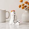 jijijing Halloween Ghost Figurine, Spooky Resin Statue, Classic Decoration for Indoor Outdoor Tabletop Decor, Durable Retro Ornament Gift