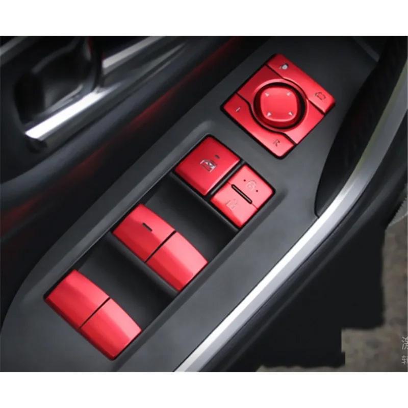 14pcs/Lot Aluminum Alloy Window Glass Lift Panel Decorative Cover For - Toyota RAV4