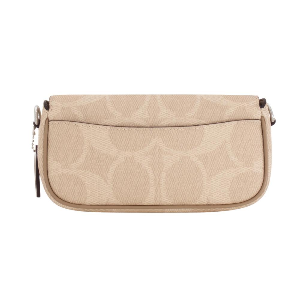 Coach Hailey Brook Flap 20 Logo Closure Crossbody Shoulder Bag Women bags Beige CAN70-SVPWH