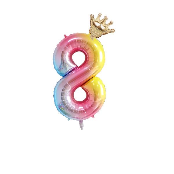 1-Pack Diverse Styles Large Silver Air Balls On The Warm Anniversary Figure