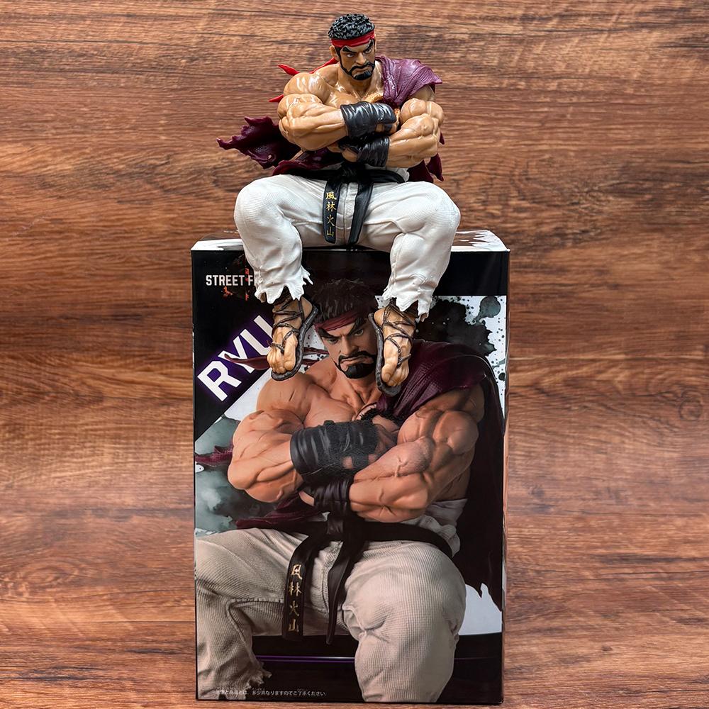 Street Fighter 6 Ryu Hoshi SF Anime Figure Toys PVC Model Collection Noodle Stopper Action Figurine Doll Gift