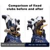 Golf Iron Holder 9 Clubs Clip Organizers Holder Stacker Bags Anti-Shake Golf Club Display Bracket Multi-club Golf Rod Holders