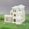 N Scale 1:500 Villa Building Assembling Model Outland Realism Scene Sand Table Buildings Model Dollhouse Building Model
