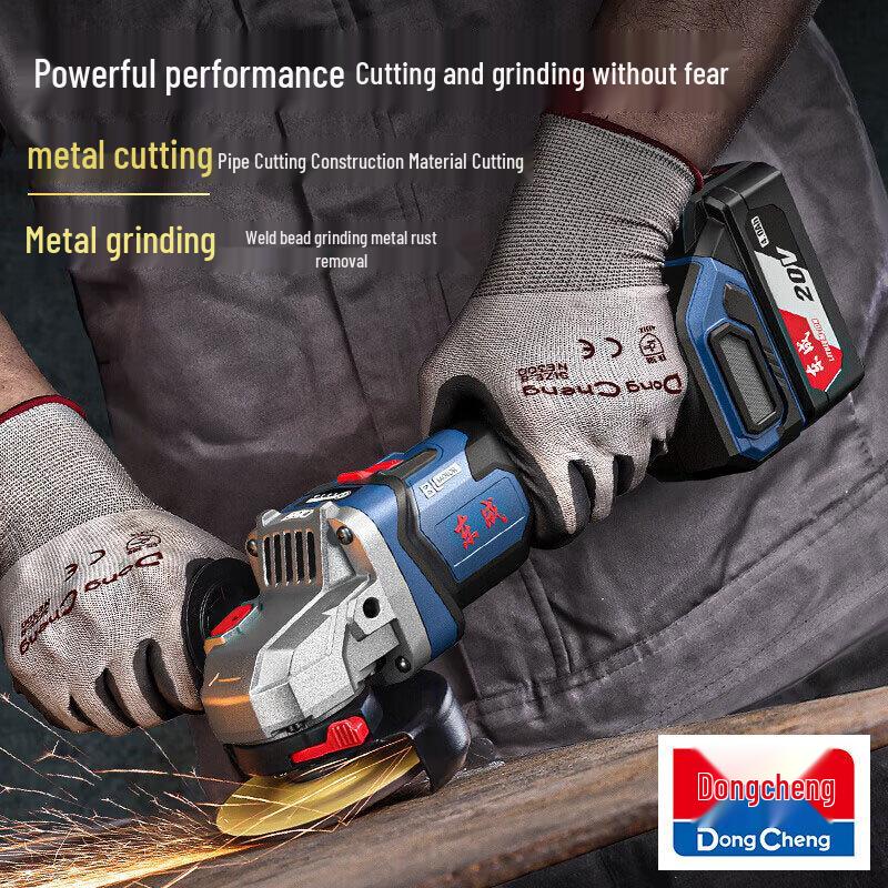Dongcheng DCSM04-100E Cordless Angle Grinder CN plug (adapter included)