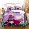 Anime Seraph of the End Mikaela Bedding Set Printed single Comforter Quilt Duvet Cover Pillow Case 3 Pieces Sets Kids Adult Size