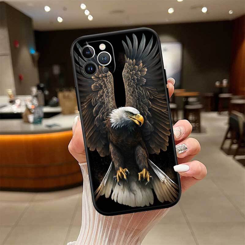 Hawk Eagle Phone Case for Samsung S20 S21 S21S S22 S23 S24 FE Ultra Plus Lite F06 F16 M06 M16 M56 A07 A17 A36 A37 A55 A57