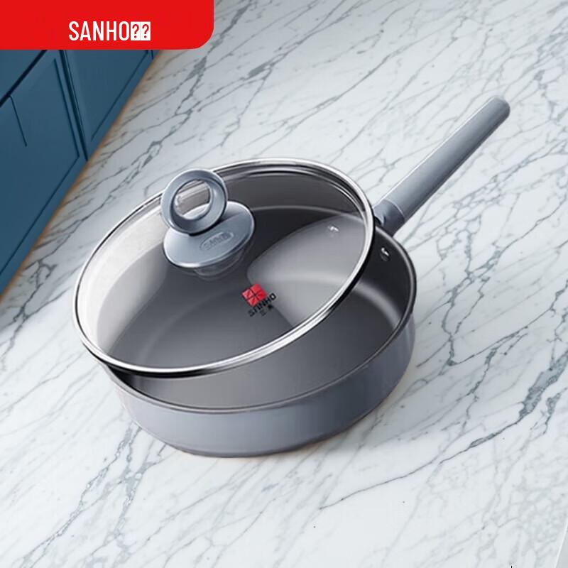 

Sanhe 0-Coating Titanium Non-Stick Flat-Bottom Frying Pan