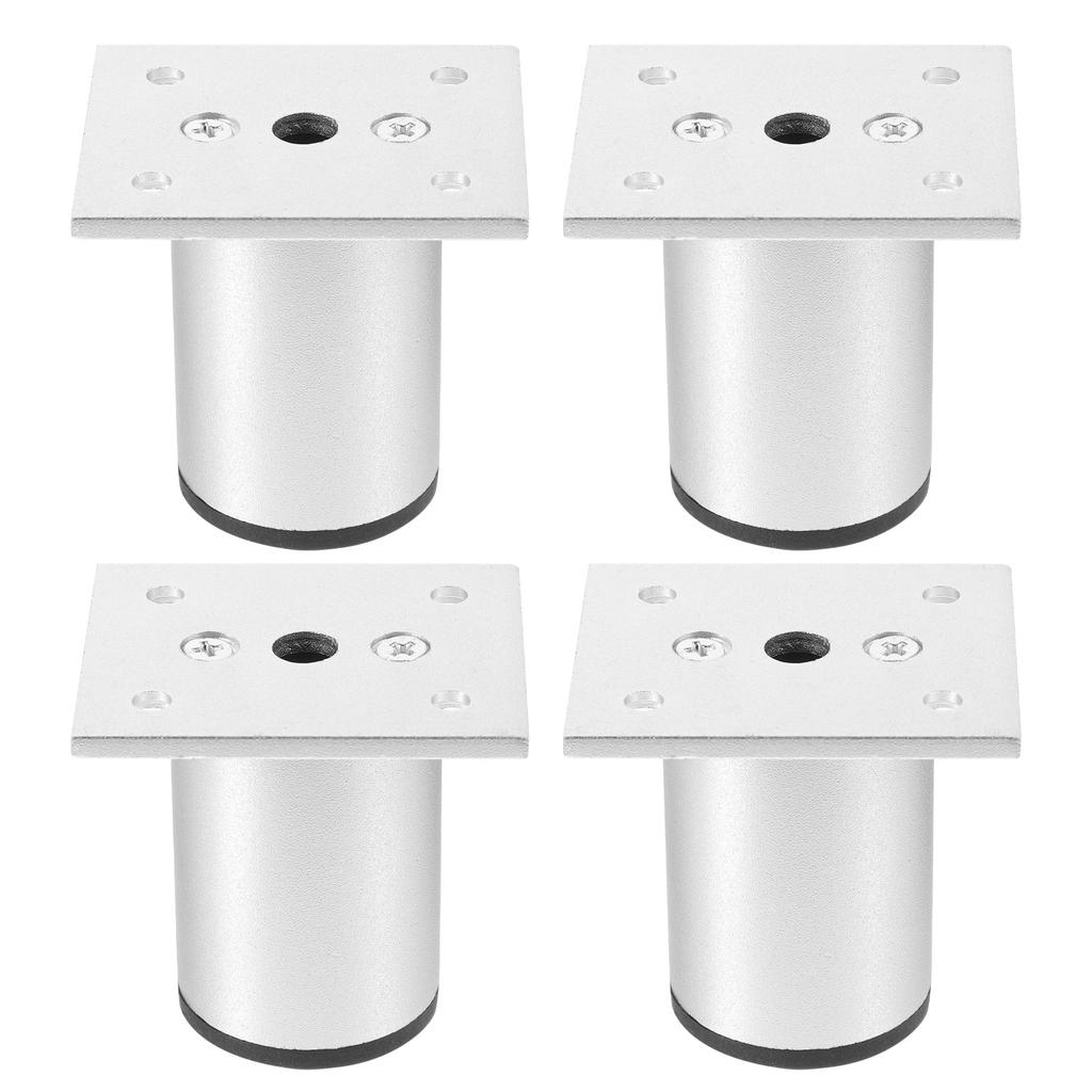 4Pcs Heavy Duty Adjustable Furniture Legs Metal Feet for Sofa Couch Dresser Cabinet Table Scratch Resistant Supports