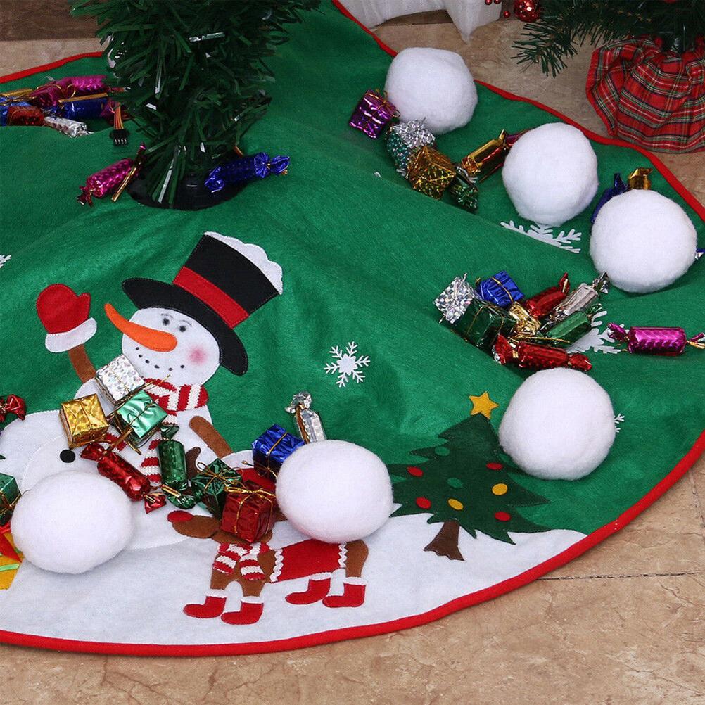 50Pcs 7cm Kids Snowball Indoor Snowball Fight Fake Snowballs Realistic Christmas Snow Balls for Kids Adults Indoor
