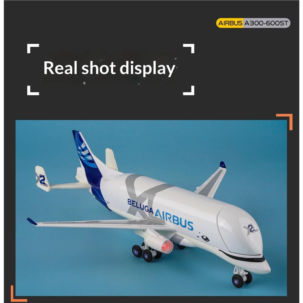 1/72 Beluga Aircraft Model Super Heavy Transport Aircraft Simulation Airbus A330-600ST Birthday Gift Collection Ornaments