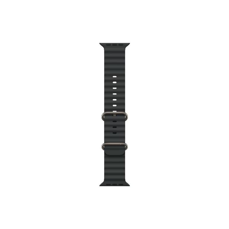 Apple Watch Ultra Ocean Band с титановой пряжкой 49mm чёрный