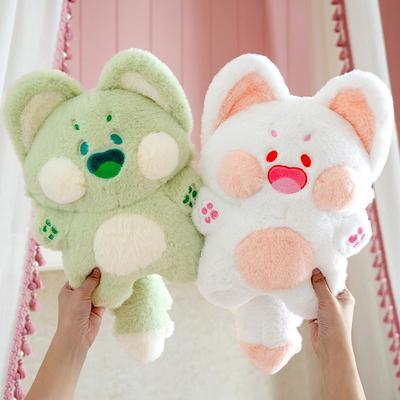 Creative Plush Toy Cat Soft Angel Cat With Wings Pillow Cute Doll Girl Birthday Gift Valentine's Day Gift Doll Sitting Cushion