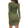 Women's Fashionable Loose Round-neck Dress