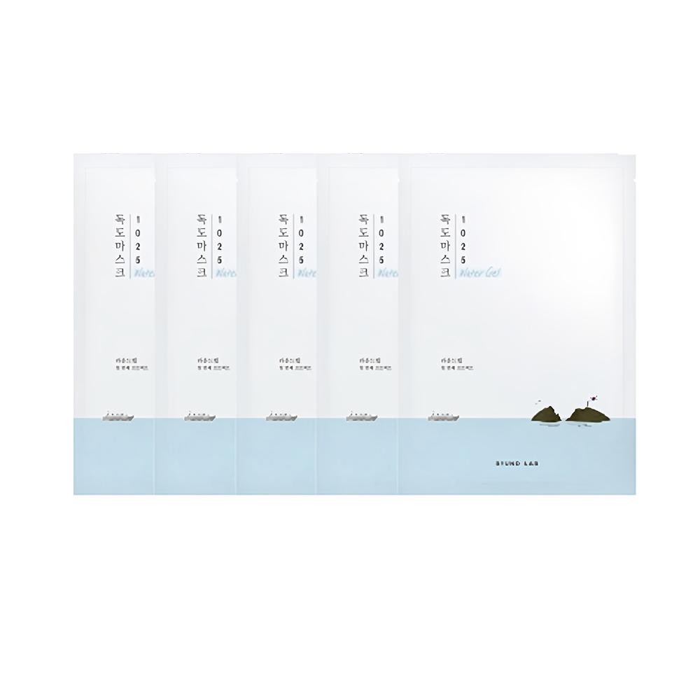 [Round Lab] 1025 Dokdo Hydrating Water Gel Mask | Korean Skincare, Hydration locking, Cooling