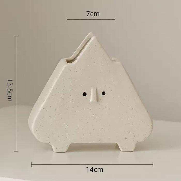 

Ваза Керамическая ваза Европейская классическая ваза Домашняя гостиница Цветочная композиция Модный орнамент Ваза B