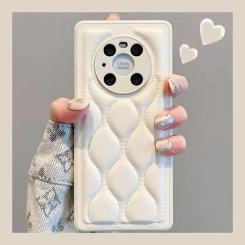 Leather Down Jacket, Full Package of Huawei Mate60pro Phone Case, Nova11 Shockproof P50Pro Protective Case