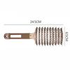 Bristle Nylon Massage Brush Wet Curly Straight Comb Professional Straight Curly Hair Styling Brush for Salon Home Use