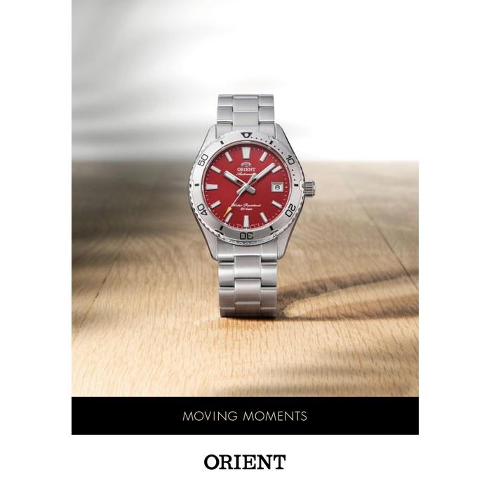 [Orient] Mako 40 RN-AC0Q09R Automatic Diver’s Watch (Red)
