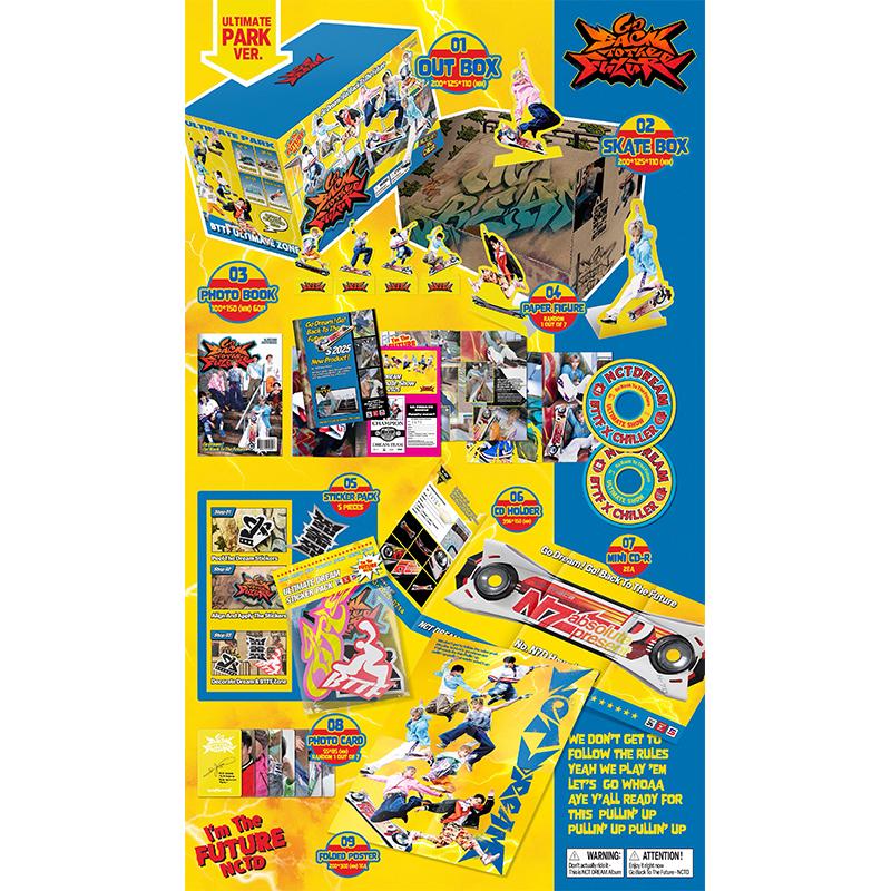 [Předobjednávka] NCT DREAM [Go Back To The Future] Ultimate Park Ver. (+ Online benefit)