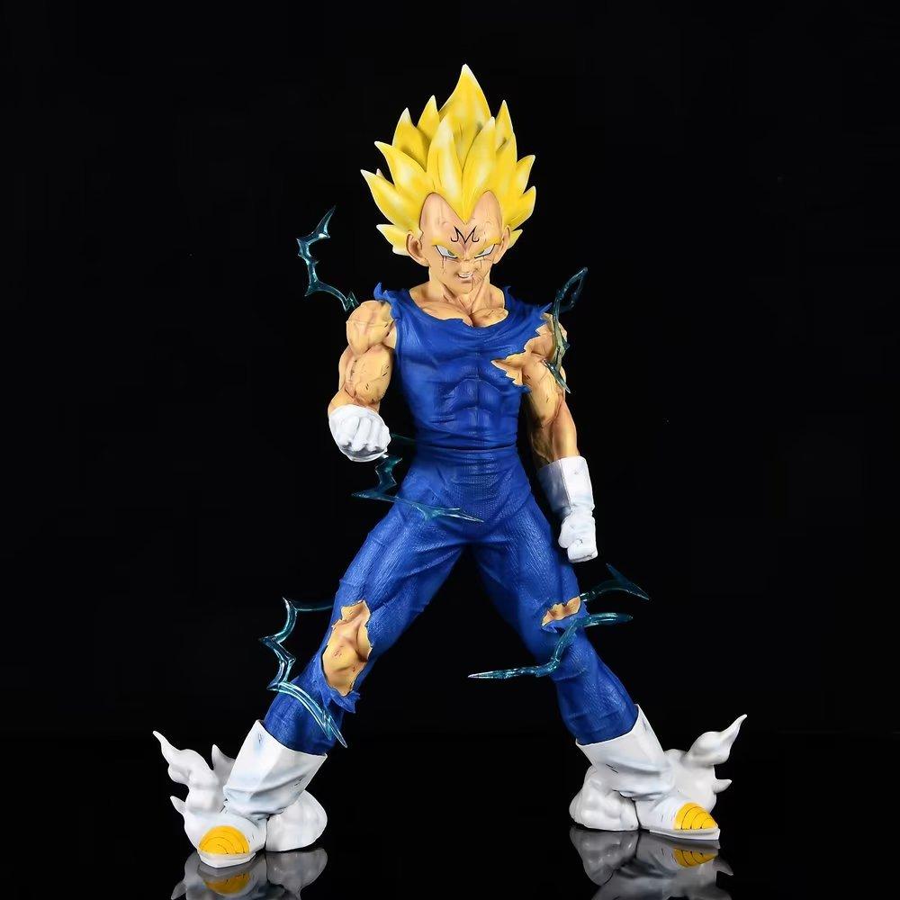 Anime Dragon Ball Z Gk Figure Majin Vegeta Standing Figurine Pvc Action Statue Collection Model Toys Children Birthday Gifts