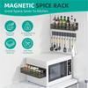 Magnetic No-Drill Refrigerator Side Spice Rack