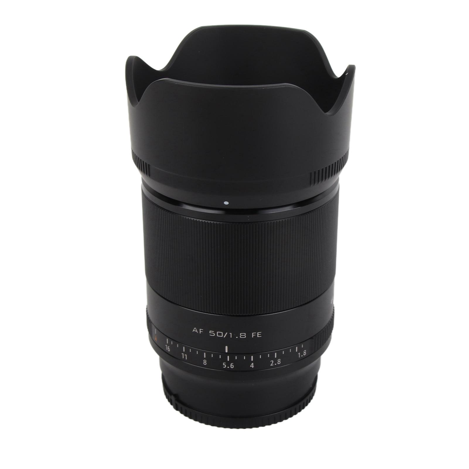 

VILTROX 50 мм F1.8 портретный объектив с большой апертурой, полнокадровый объектив с фиксированным фокусным расстоянием STM и автофокусом для крепления E