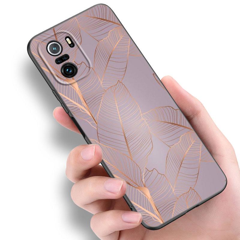 Beautiful Rose Bling Picture Phone Case For Xiaomi Redmi Note 5 6 9T K20 K40 K50 Pro 7A 8A 9A 9C 9i 10A 10C A1 S2 Black Cover