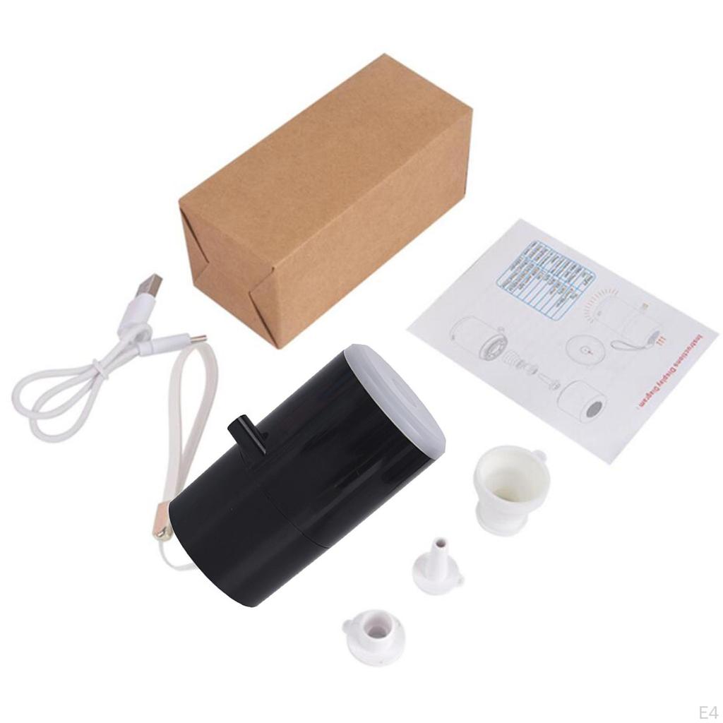 Air Mattress Pump Electric for Inflator Deflator Beds Floats Rafts Boats Swimming Beach