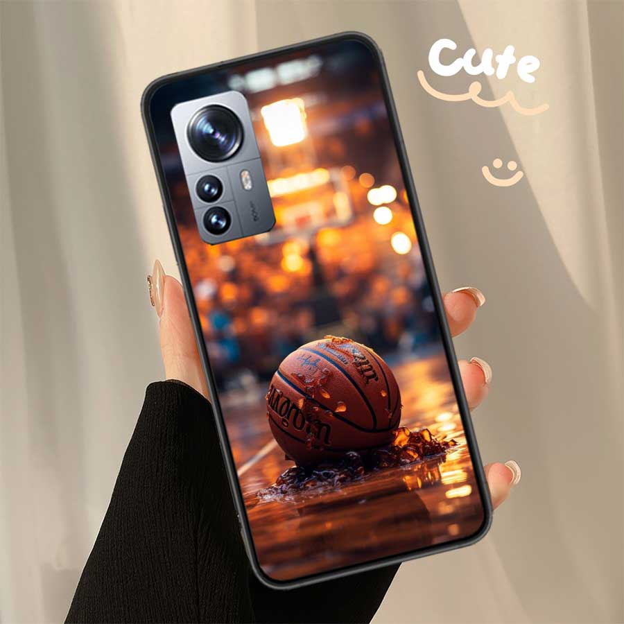 Basketball Phone Case For Xiaomi Poco X7 X6 X5 X4 X3 GT NFC M4 M5 Pro 5G M3 Mi F6 F5 F4 F3 F2 F1 Capa Coque TPU Cover Clear Fund