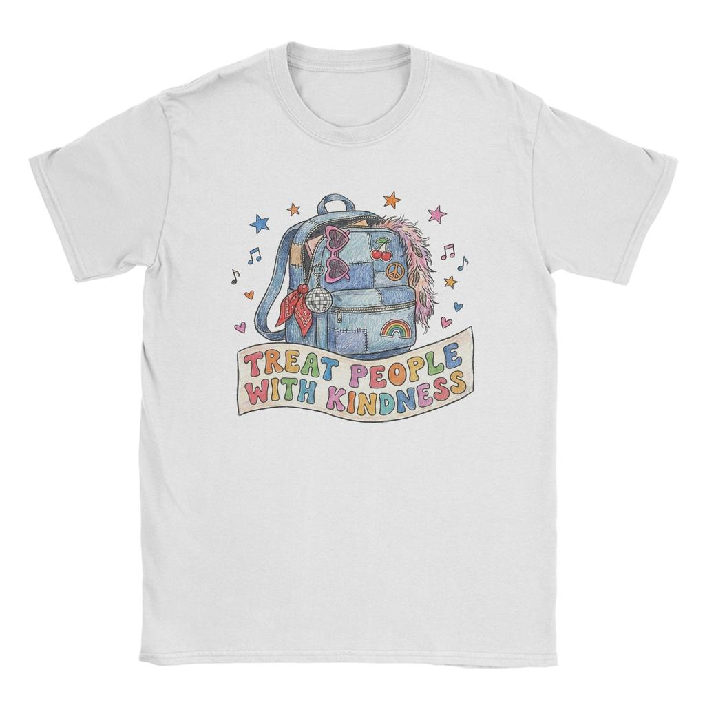 Unisex Unisex Harrys Kiss All The Time Album T Shirts Styles Pure Cotton Tops Vintage Short Sleeve Crewneck Tees Plus Size Tshirt