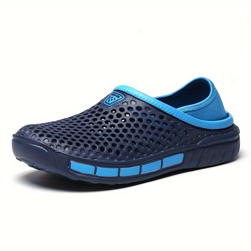 2025 Sommer Herren Atmungsaktive Rutschfeste Geschlossene Zehen StrandSchuhe mit Dicker Sohle und Jelly Design