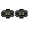 2PCS USB Charging LED Motorcycle Strobe Flashing Lights Universal Lightweight High Visibility for Motorbike