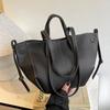 Große Tasche - Lässige und vielseitige Tasche für den Weg zur Arbeit - Umhängetasche - Handtasche - Tragetasche