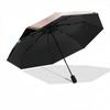 1 PC Automatic Folding Umbrella - Titanic Pattern Portable Foldable Design With 8 Ribs Christmas Birthday Gifts