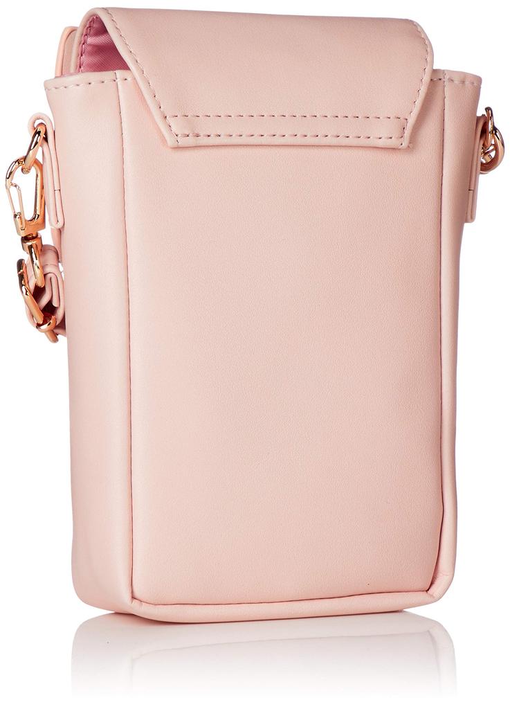 Addict Women's 2-Way Shoulder Bag with Smartphone Pouch, Winnie the Pooh, Pink