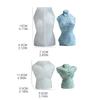 Non-stick Human Body Resin Mold Hand-made Scented Candle Silicone Mold DIY Soap Plasters Crafts Ornaments Tool Nonstick