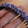 with Toothed Thin Hairband Shiny Hair Hoop Fashion Rhinestone Headband  Face Wash