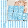 Lace Flower White Tattoo Stickers Long-lasting Butterfly Tattoo Stickers  Women Men