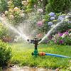 1/2 Inch Thread Water Spray Nozzle 360 Degree Rotating Sprinkler Head Impact Sprinkler  Lawn Yard