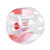 120cm Outdoors Bubble Balls Active Play Soccer Toy for Adult Inflatable Playing SuppliesTransparent