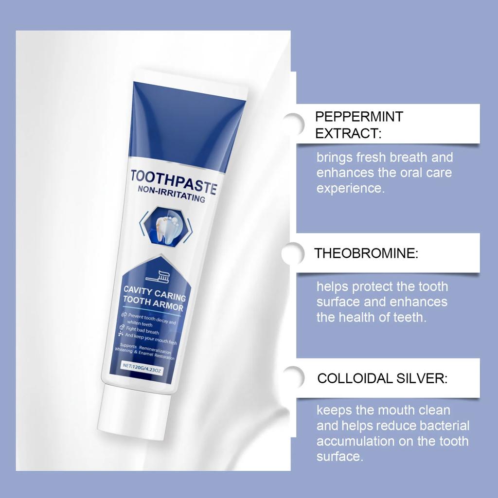 120g Tooth Decay Repair Toothpaste Whitening Dental Cleaning Oral Hygiene Stain Remove Fresh Breath Anti Decay Toothpaste