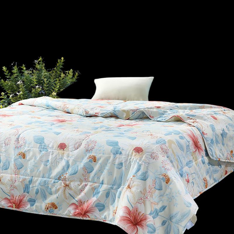 

FUANNA Pure Cotton Seven-Hole Summer Quilt