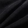 CHROME HEARTS Herren Schwarze Denim Shorts mit Weißen Kreuz-Aufnähern Baggy Streetwear Jorts